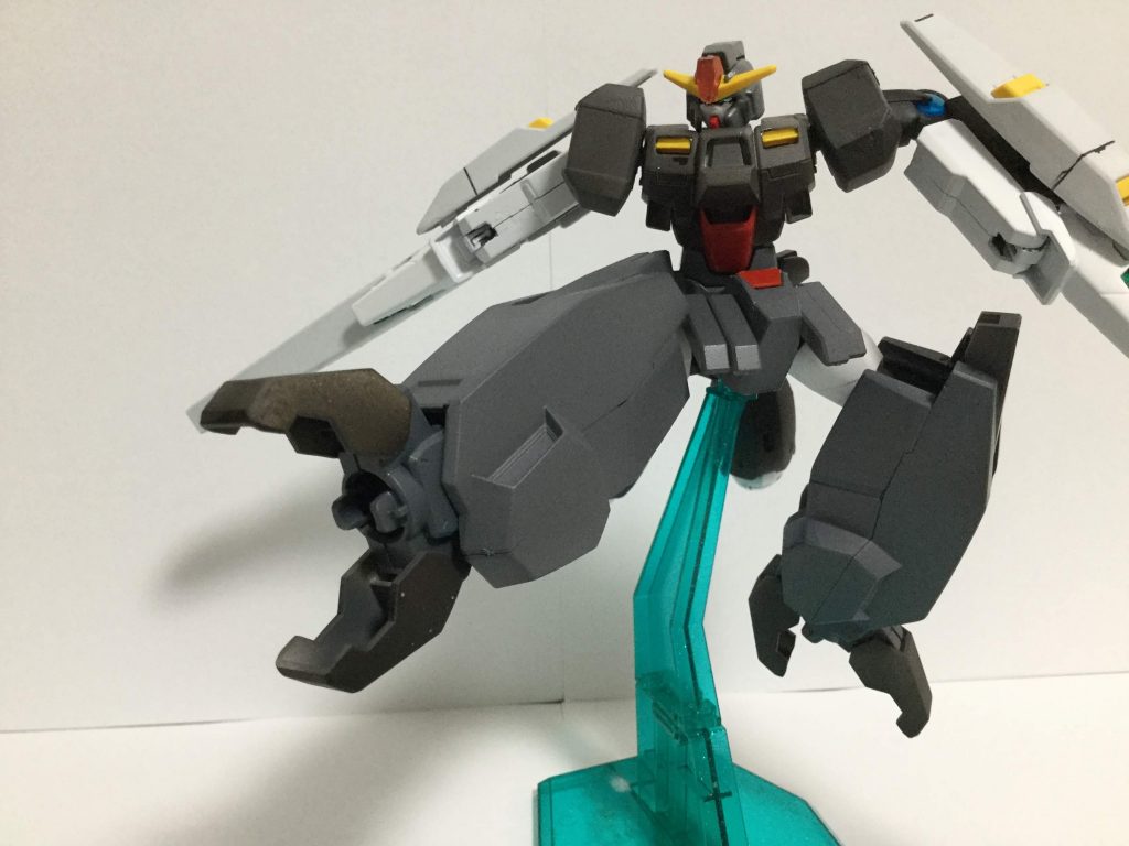 足のクアッドキャノンは人型でも使用可能