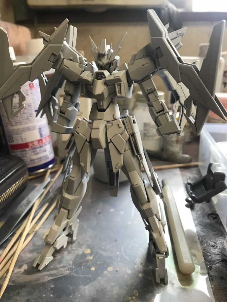 サフ状態 やっぱり引き締まって見えますね。