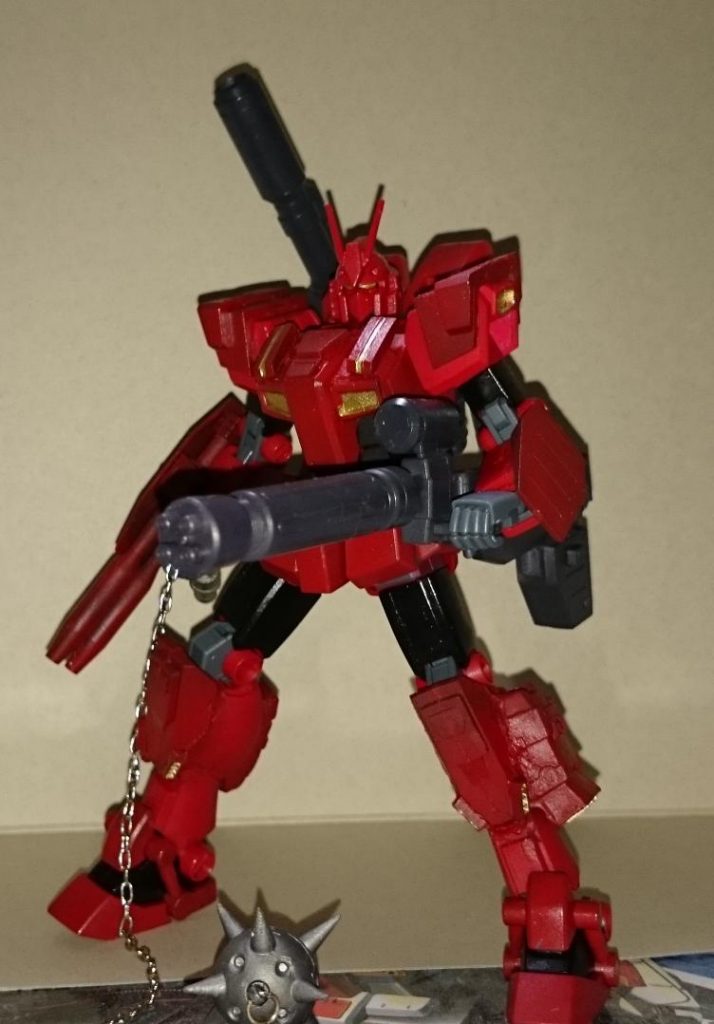 フルアーマーレッドウォリア（ジョニー・ライデン機）–4枚目/制作者：アレス