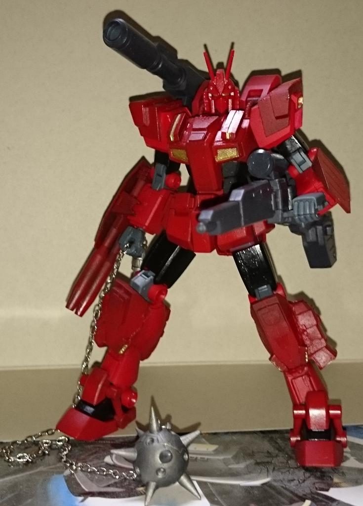 MGフルアーマーガンダム、レッドウォーリア MG 1/100 ガンダムアメイジングレッドウォーリア プラモデル