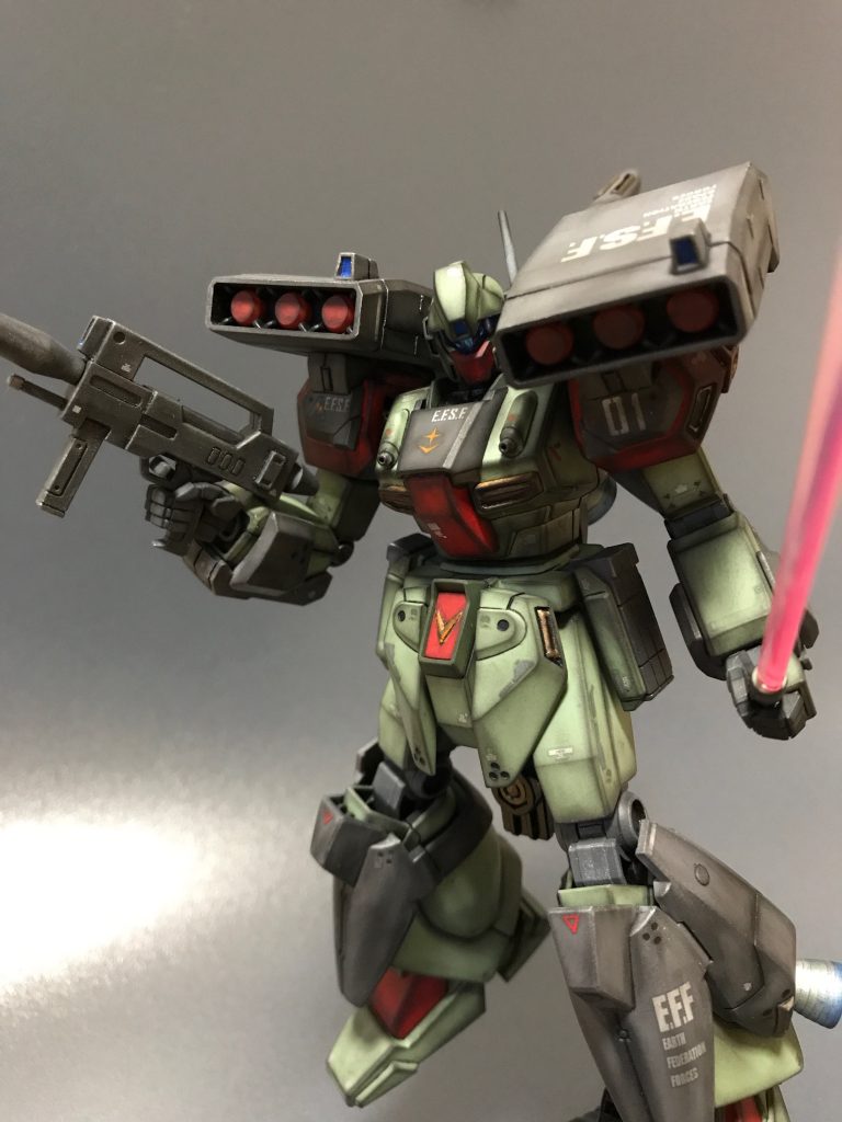 HGUC 1/144 スタークジェガン–4枚目/制作者：@gyuuuutora