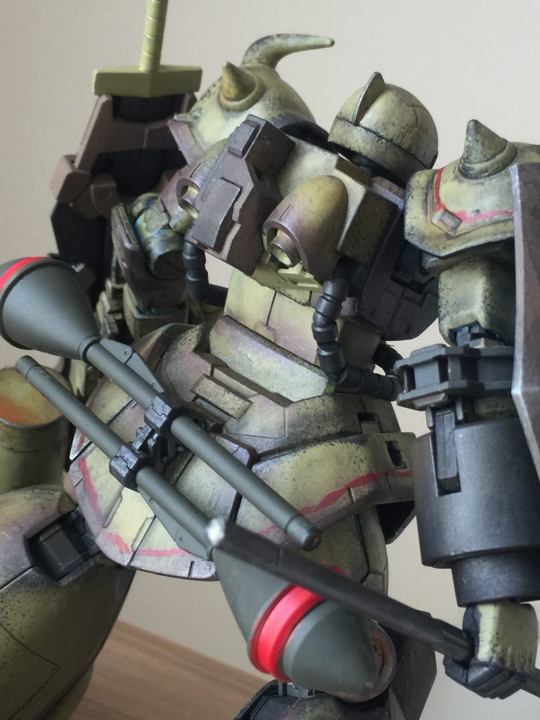 ザク陸戦特化実証機–4枚目/制作者：kou