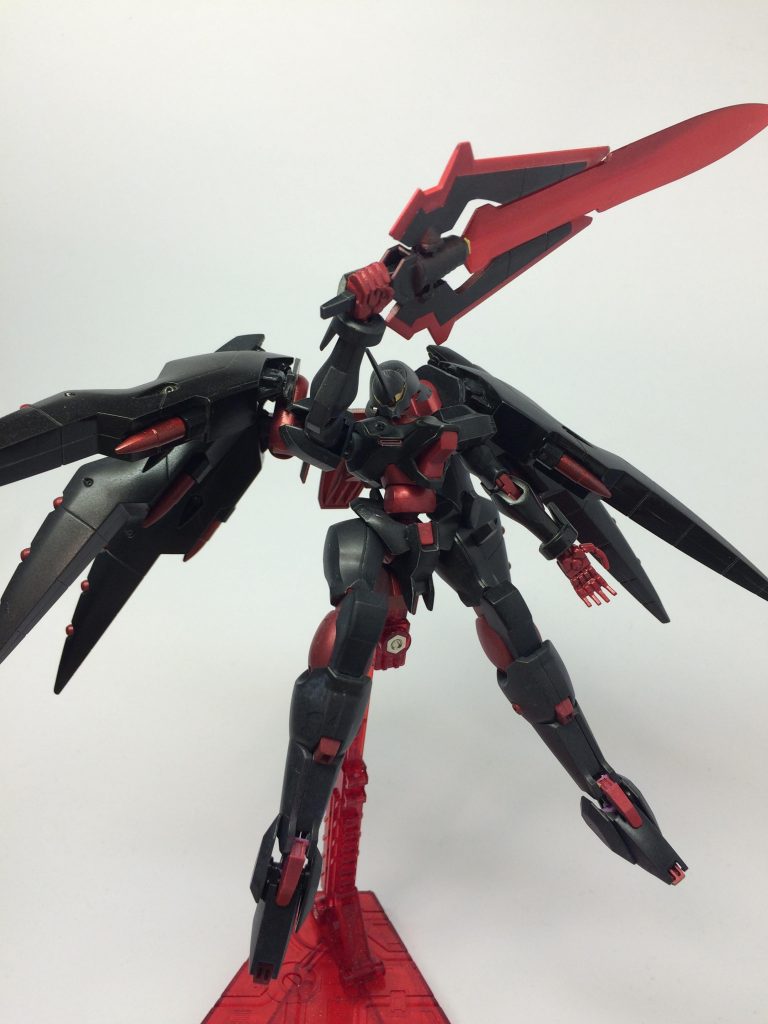 レコンギスタのラスボスのような機体が作れて大満足な機体でした