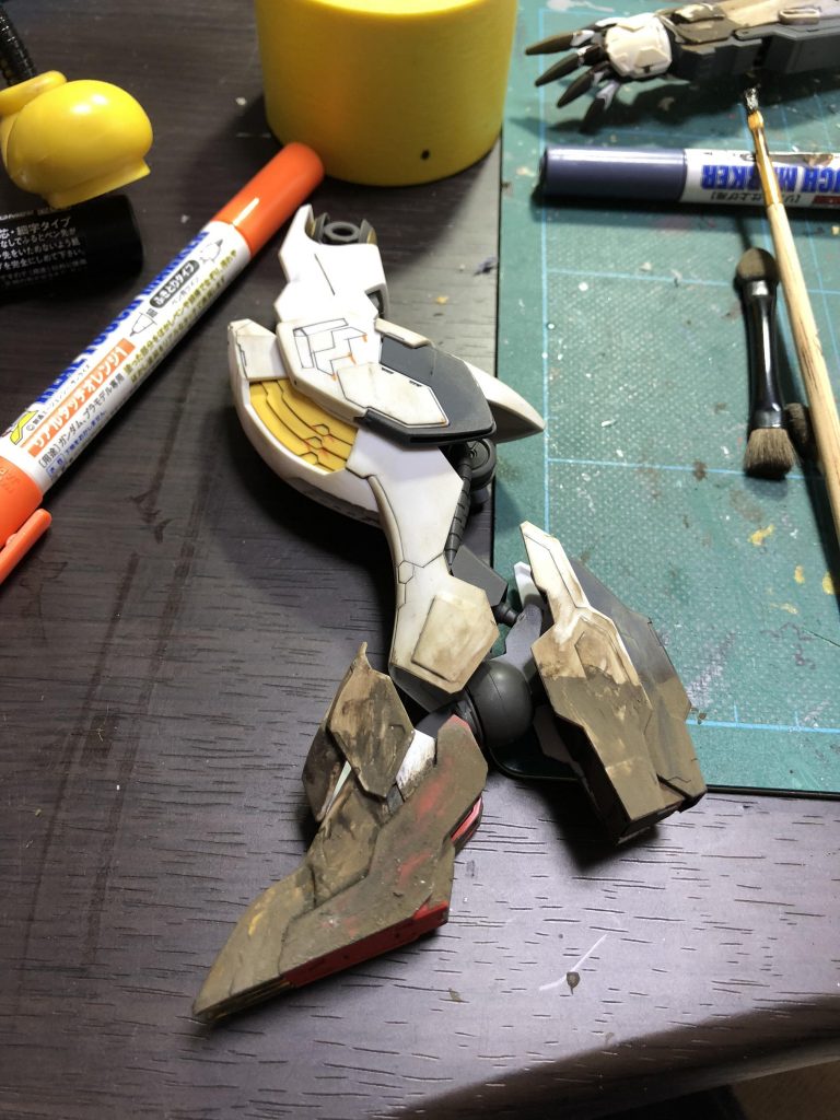 悪戦苦闘しながらウェザリング中です(*´ω`*)