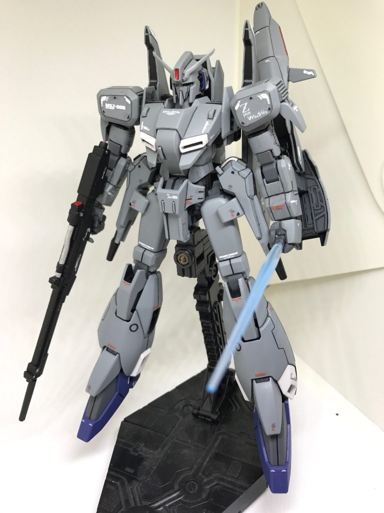 HGUC ゼータプラス(ユニコーン ver)–5枚目/制作者：@gyuuuutora