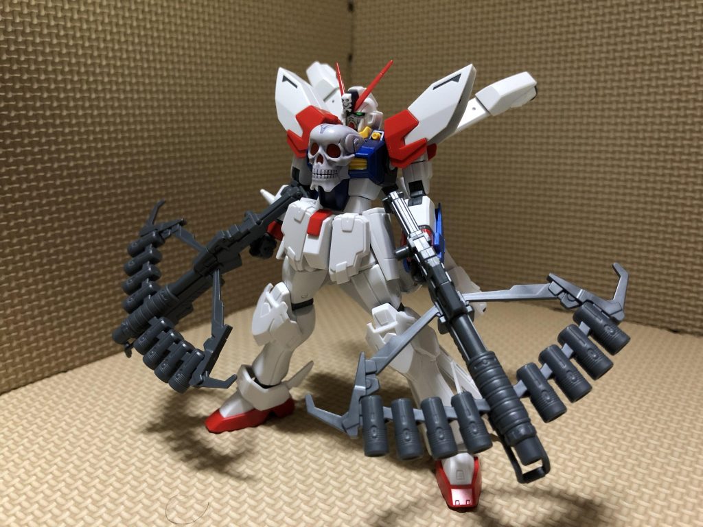 X3のパーツを追加して塗装前段階。