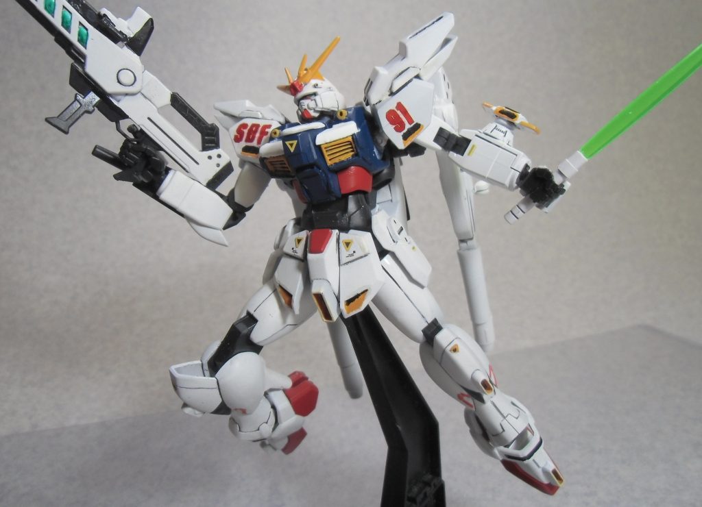 個人的にRXF91やネオガンダム、F90が大好きなので、そのあたりの機体をRE/100やHGUCで出して欲しいなぁ…。