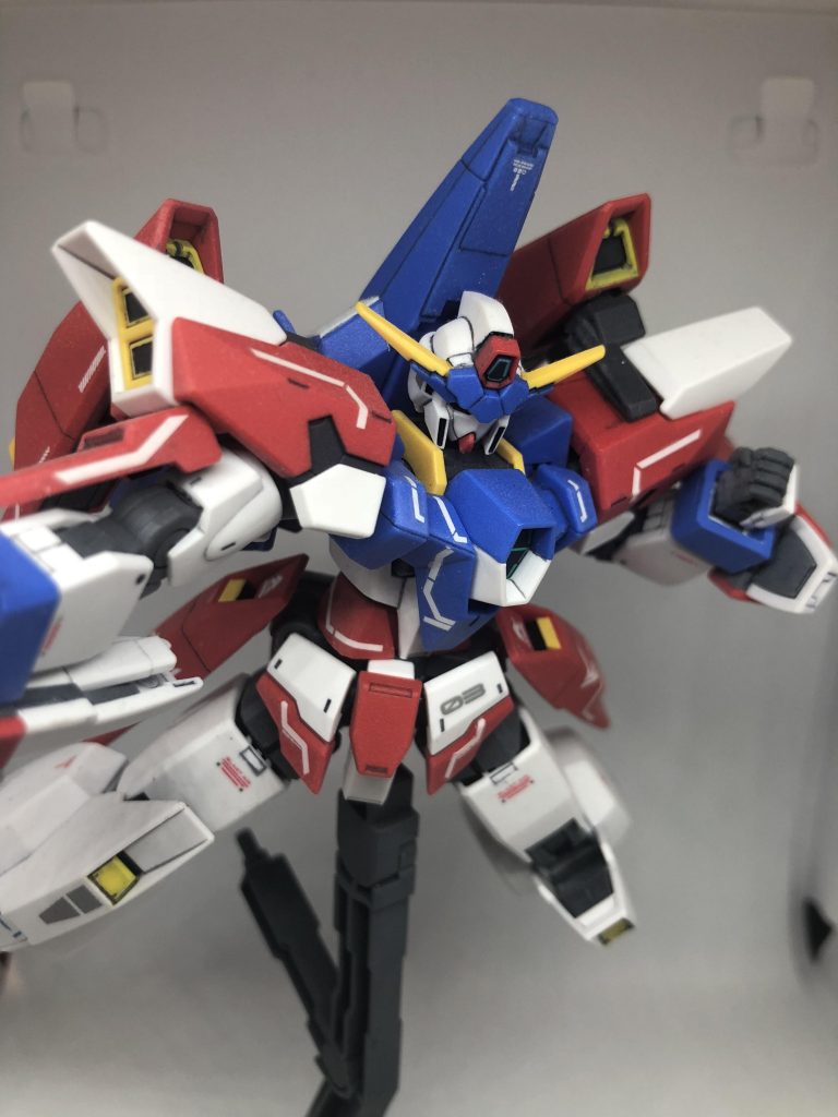 RGクアンタやエクシアのデカールを貼りました。