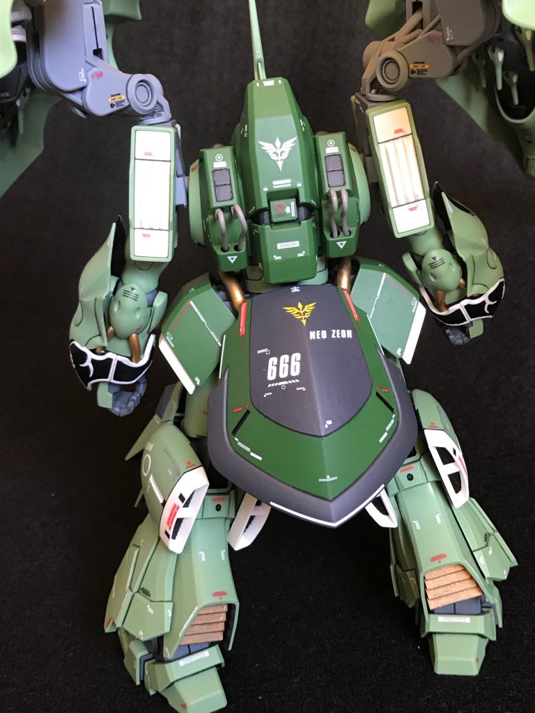 HGUC 1/144 クシャトリヤ–4枚目/制作者：@gyuuuutora