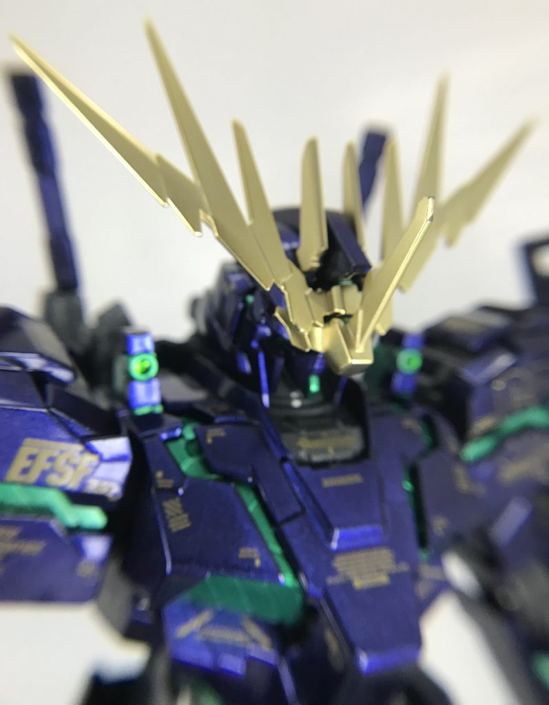 MG バンシィ ver.ka 「青から紫へ」プリズム&覚醒カラーリング–5枚目/制作者：モルガナ