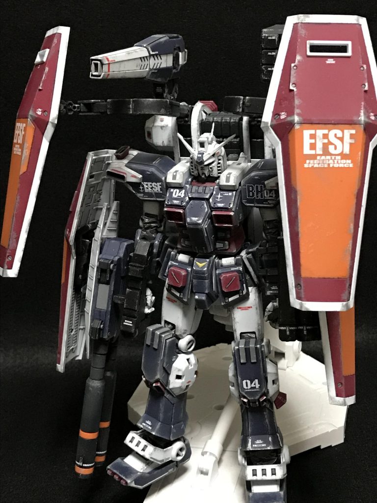 MG 1/100 フルアーマーガンダム ver.KA–2枚目/制作者：@gyuuuutora