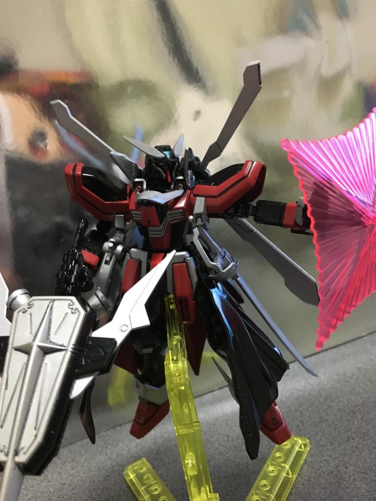 魔術師的なビームシールドにしてみました。