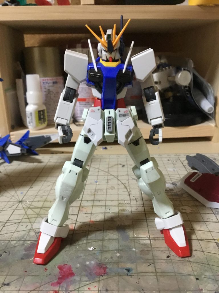 制作過程ですね。組み合わせてからほぼそのままです。