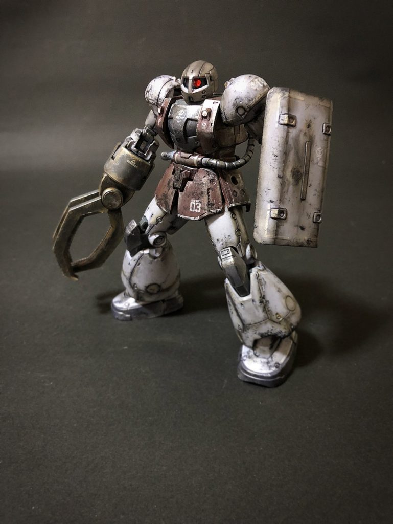 モビルワーカーのアームも装着しました。