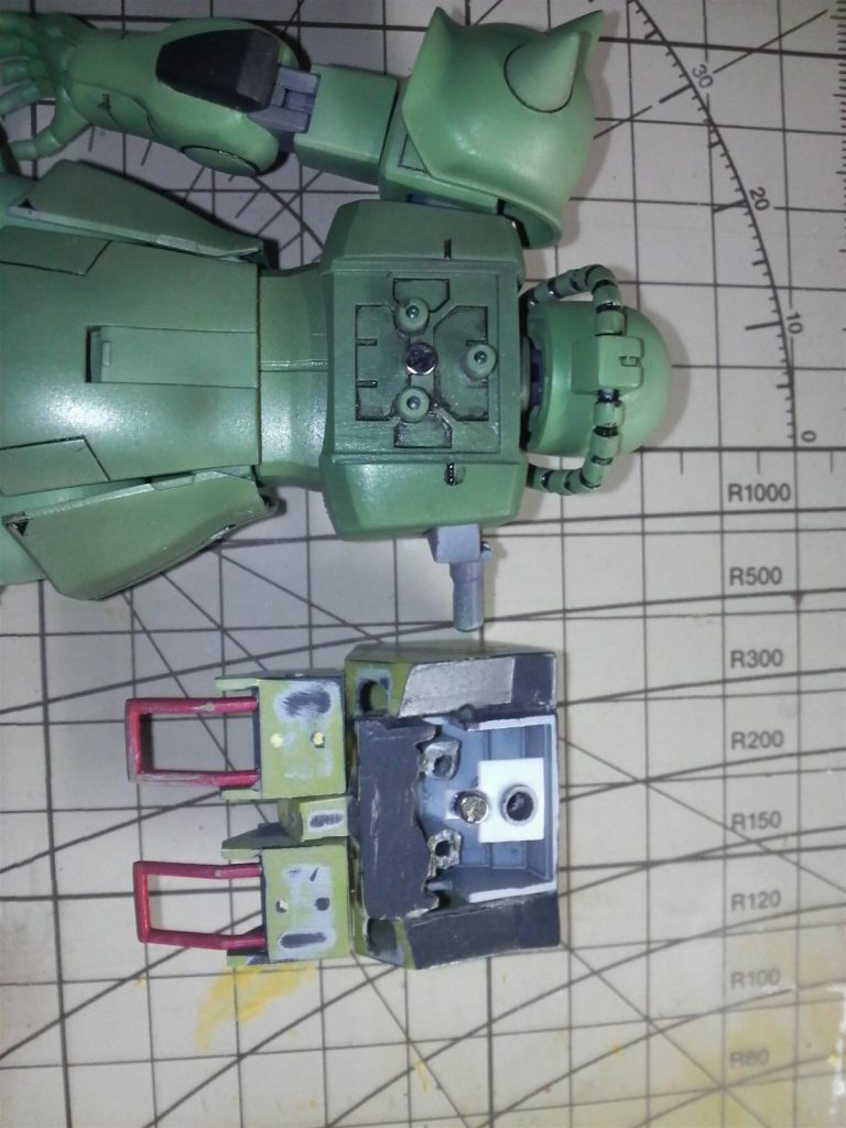 ネオジム磁石はここに付けて、保持力増強にしてます。