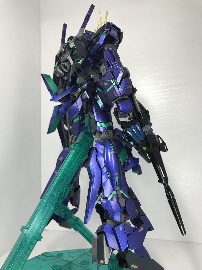 MG バンシィ ver.ka 「青から紫へ」プリズム&覚醒カラーリング–8枚目/制作者：モルガナ