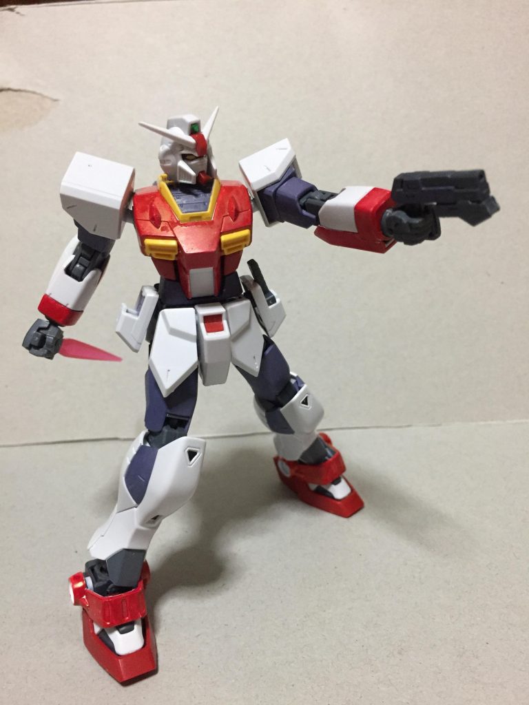 射撃武器はビーム兵器のハンドガンとバルカンのみ。アルバトロス中隊の輸送していたものをベースにしているのでビームダガーも使える。