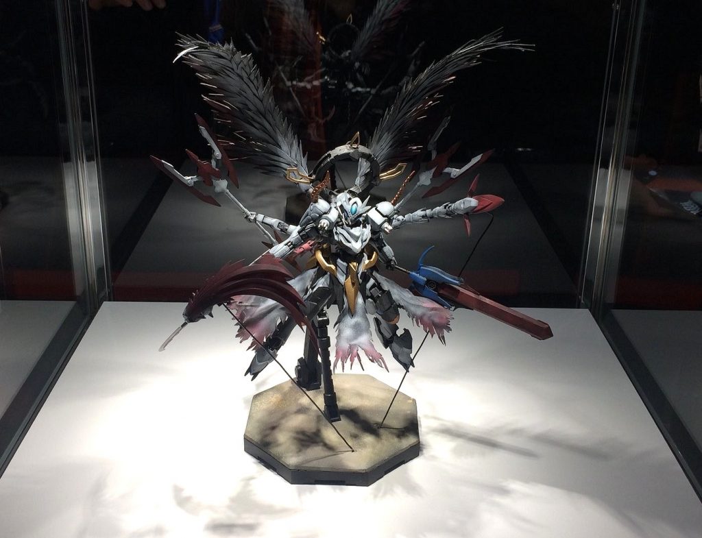 ガンダムベース東京の展示にて。