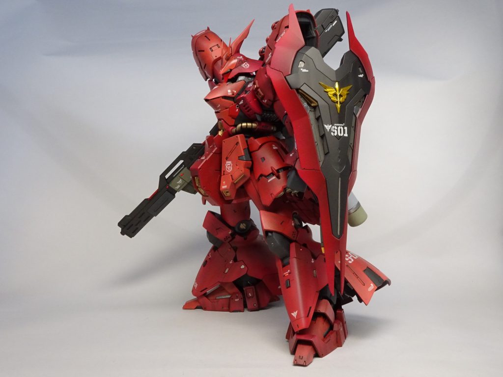 RG1/144 MSN-04 SAZABI–9枚目/制作者：@dagored00