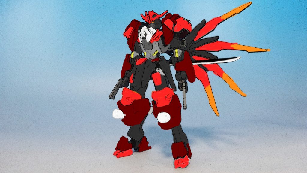 サフ状態と配色の原案です。
見ていただきありがとうございました!
ガンスタ登録者の方は基本twitterでフォローしていただけるとフォロバしているのでそちらも良かったらお願いいたします(´∀`)