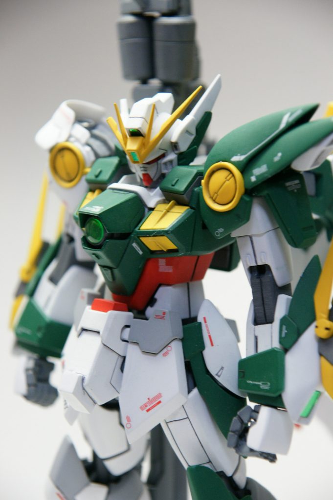 バストアップ、折れた角の他にも細かい改修たくさんしています。