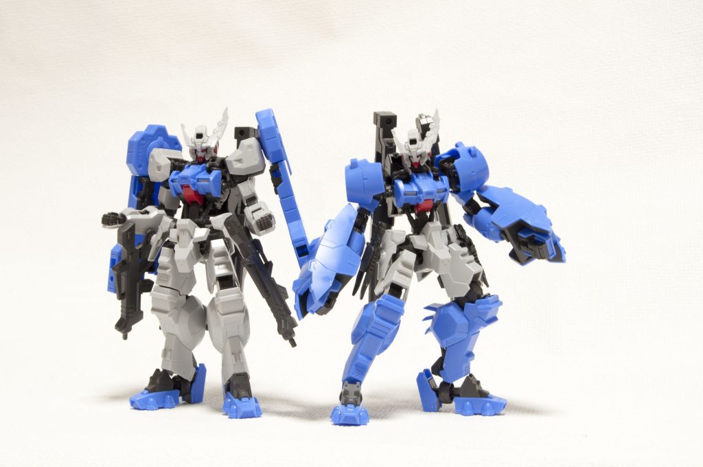 仮組み最中の画像。