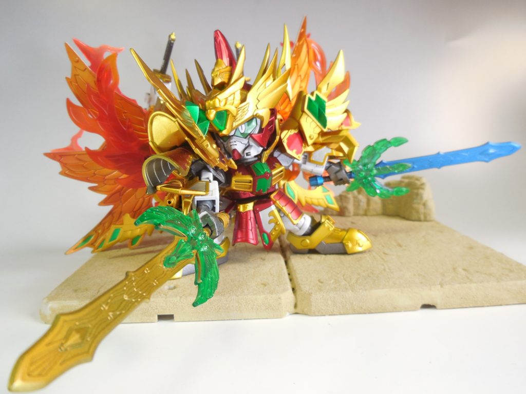 フル装備だろうが、CSフレームの可動に負けはしない