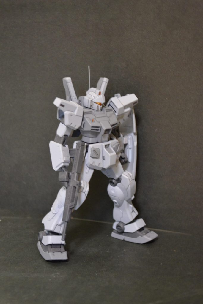 作成途中にMK2のバックパックを背負わせてみたらぴったりだったのでそのまま採用
脚部もちょこちょこ改修してます。