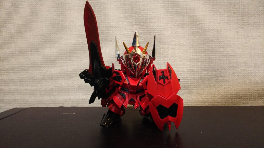 武器は火竜武器の片手剣のコロナをイメージして塗装しました。