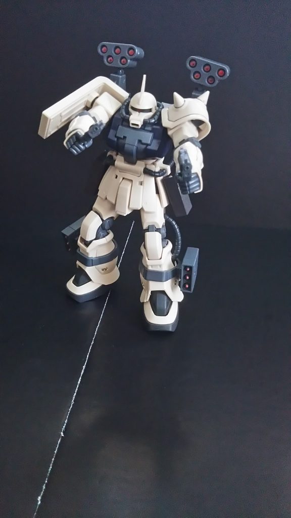 中距離
２丁銃の構え