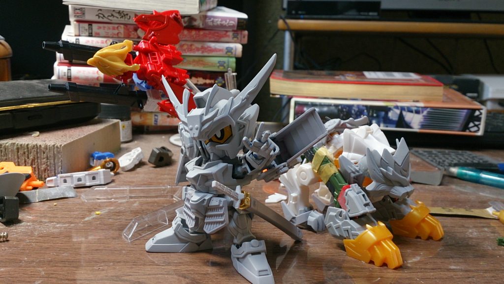 『寅』の他にも鷹とバッタの鎧も作ってたけどお蔵入り(´ω｀)