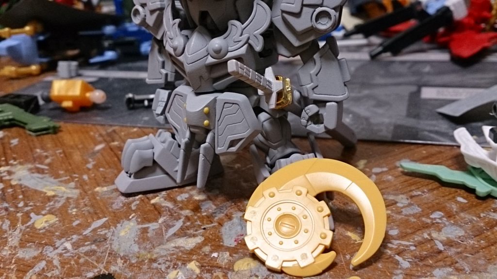 当時のビルドファイターズコンテストの規約を守る為にリペッドもガンプラからw