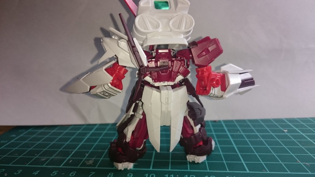 アップで見るとバキバキ削った後が…くびれがないすばでーでしたがごっそり取りました