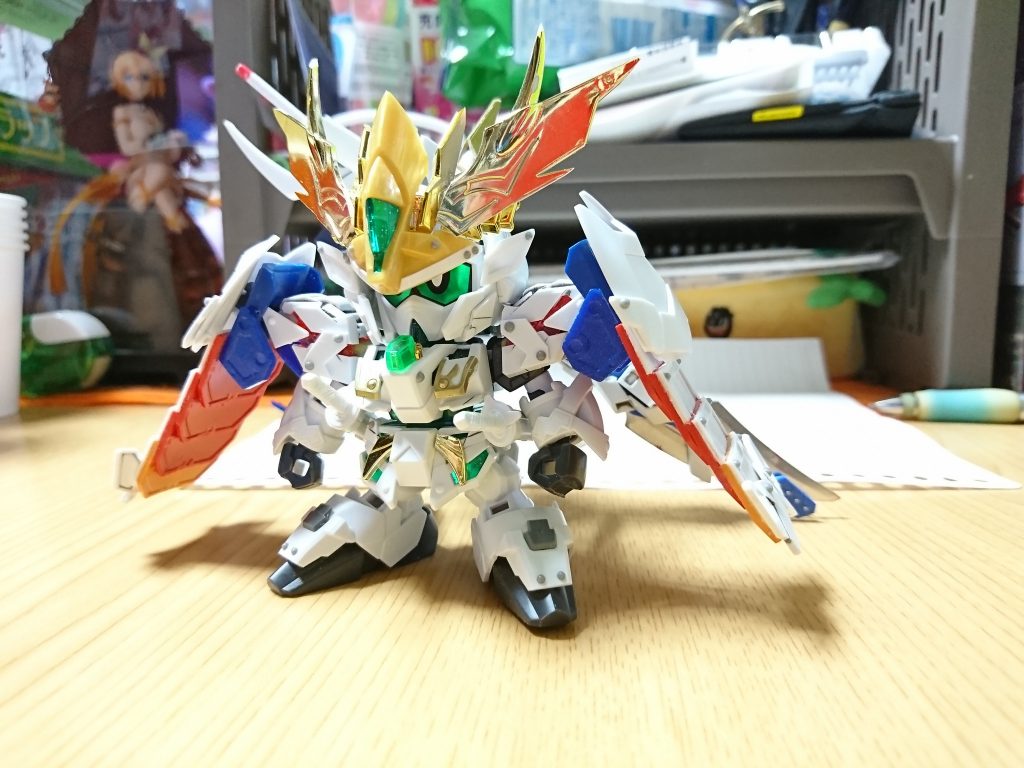 武者ユニコーン頑駄無–3枚目/制作者：栗