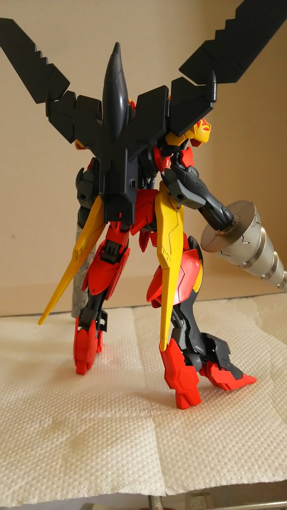 ポータントフライヤーを飛行ユニットっぽく取り付け