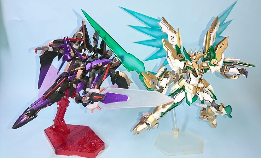 前に投稿したリボガンと　二機は対になるイメージ