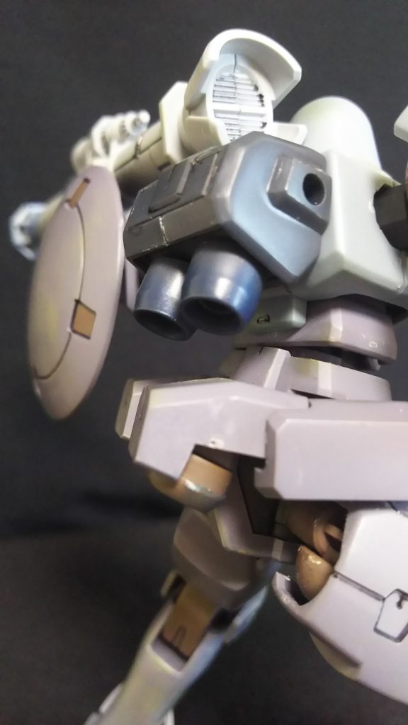 ウェザリング仕上げ後。