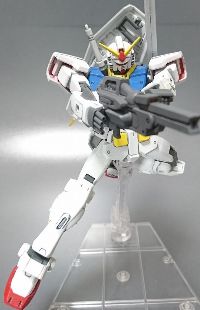 ネクストビームライフルは威力は高いが射程は長くない。
反対にネクストショルダーキャノンは威力は高くないが長距離射撃が可能である。