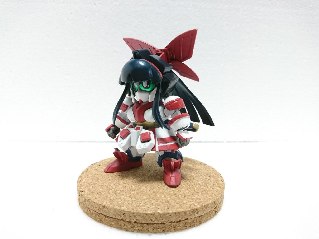 サムライスピリッツのヒロインキャラのナコルルを頑駄無化。とある武者国の姫巫女の設定にしております。