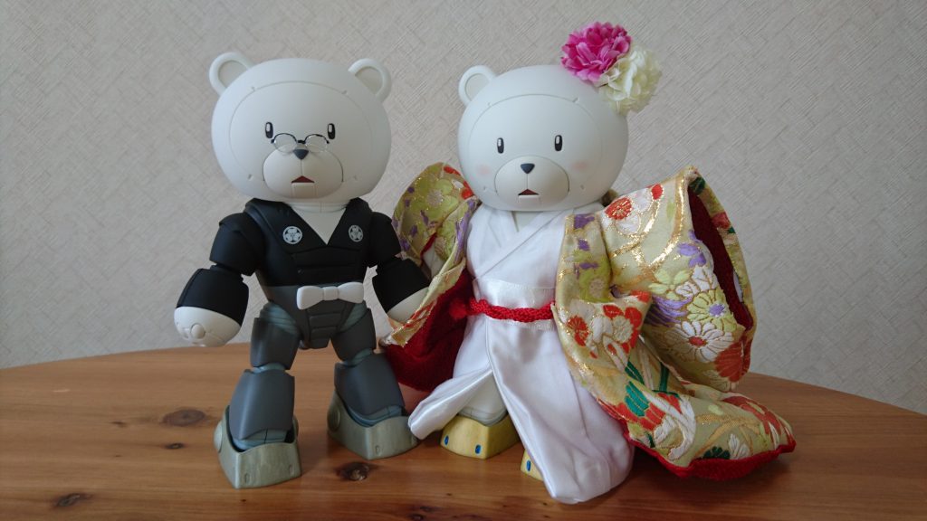 ♂♀並んで。とても美しい(自画自賛)