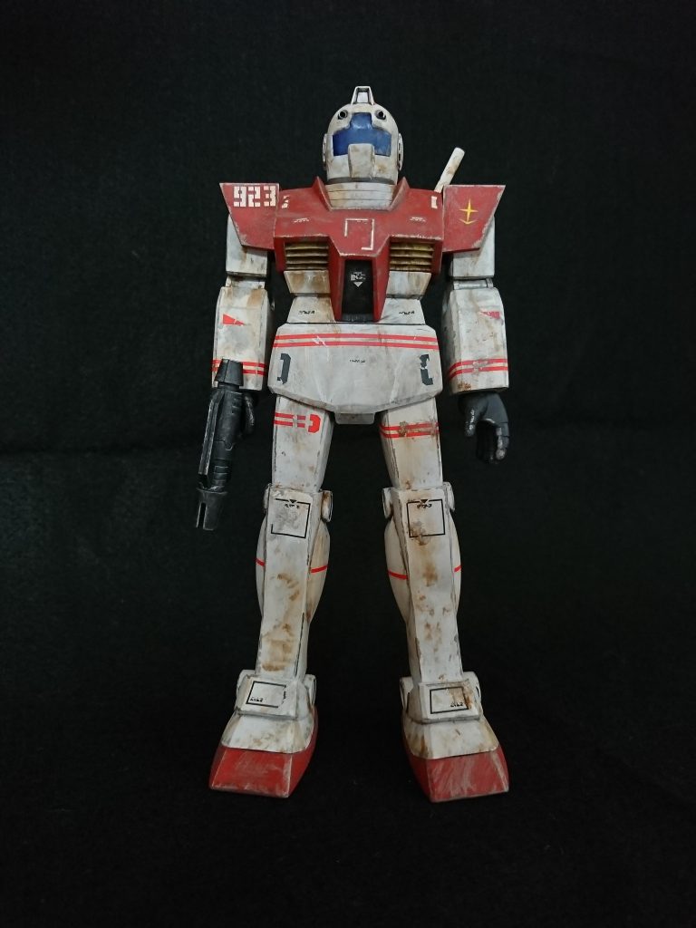 旧キット 1/100 リアルタイプ ジム–2枚目/制作者：滝 由佳理