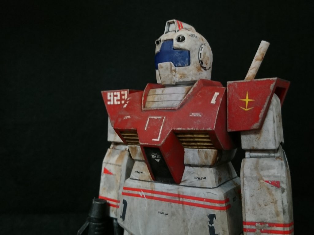 旧キット 1/100 リアルタイプ ジム–4枚目/制作者：滝 由佳理