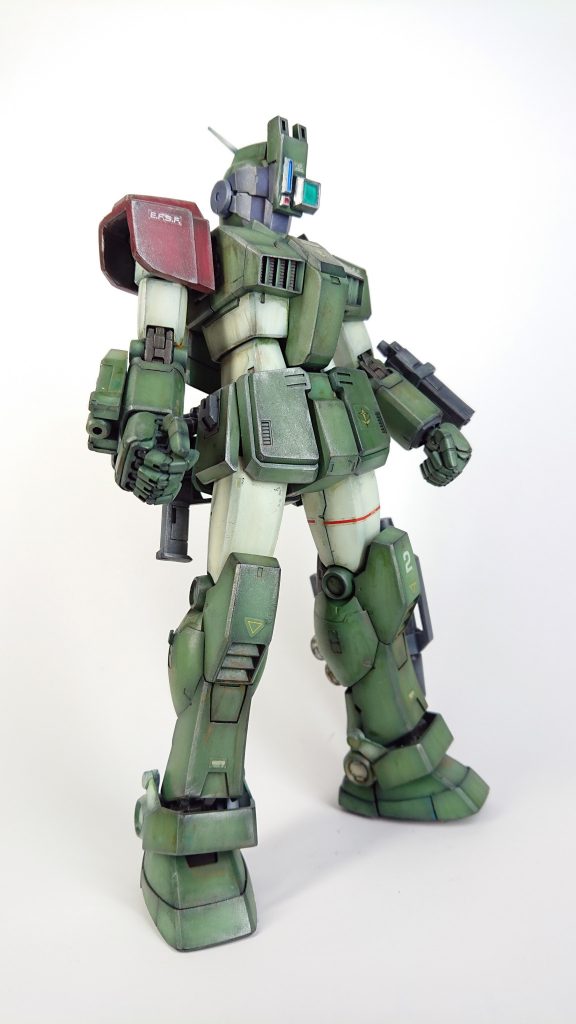 【再掲載】ジムスナイパーカスタム(AT風)–2枚目/制作者：しまさん