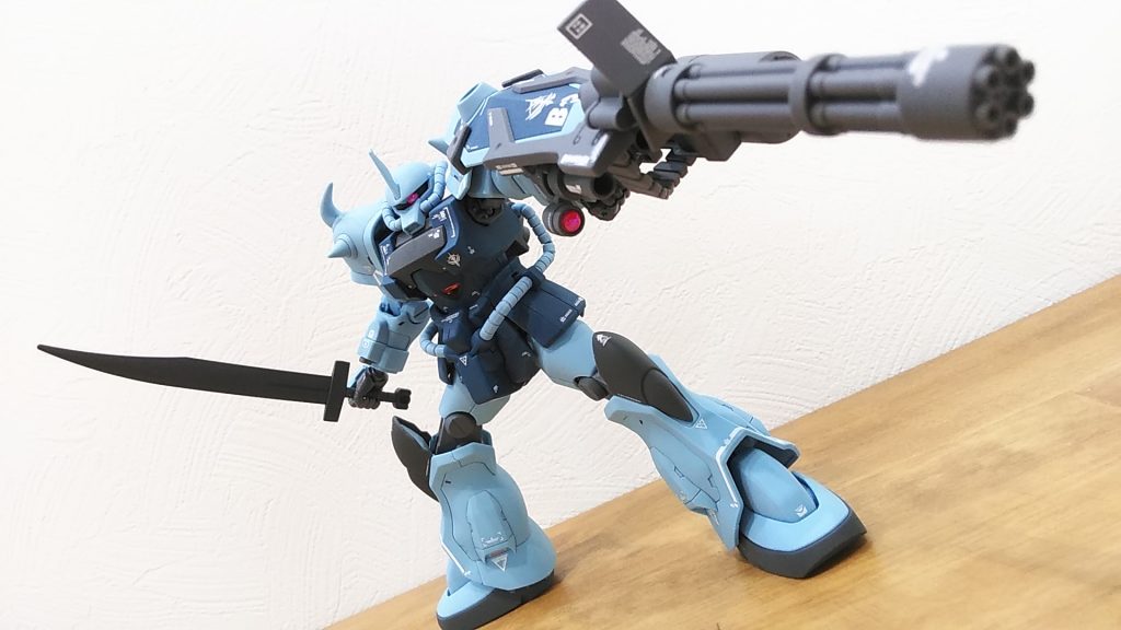 HGUCグフカスタム–5枚目/制作者：ya-su