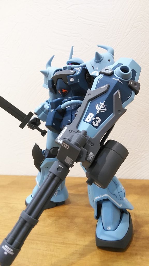 HGUCグフカスタム–2枚目/制作者：ya-su