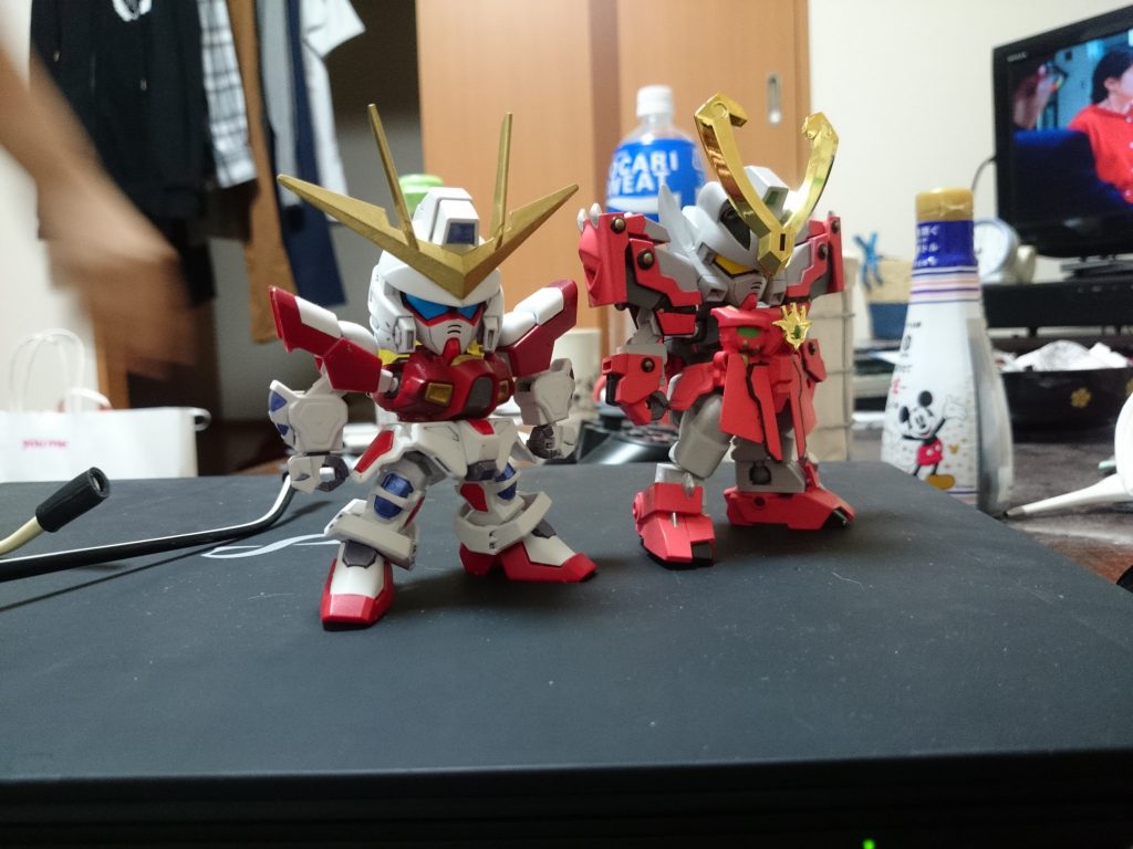 ラフショット
ベース機と一緒に