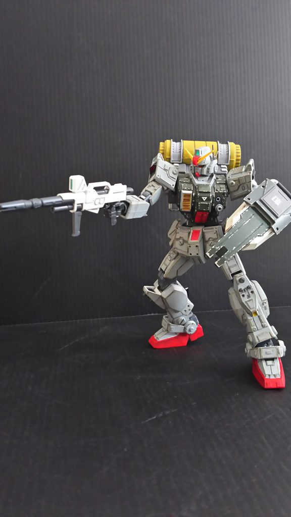 ビームライフルはそのまま。