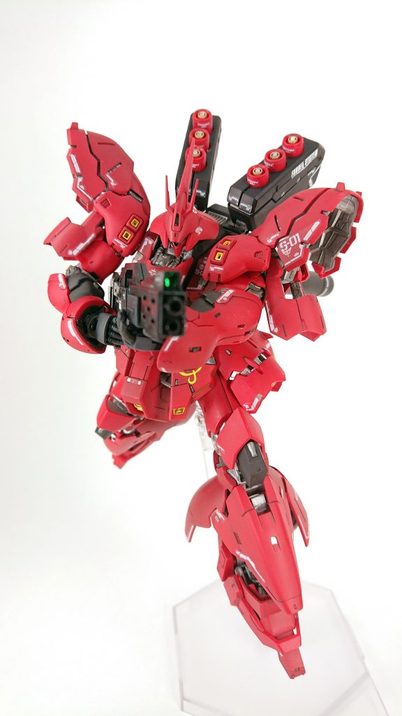 ビームショットライフル。
可動域が広く、両手持ちできます。