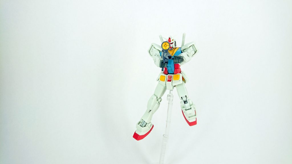 ライフル両手持ち