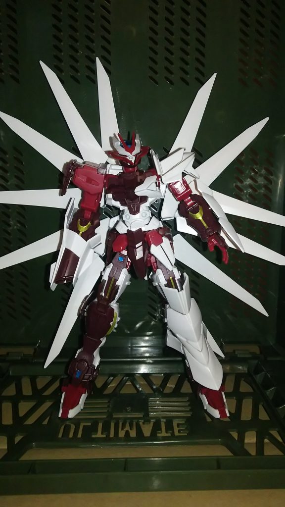 ちょうど転がってたギャラクシーブースターをつけることが出来ました！多分ストライク系統のストライカーは、つけられる気がします